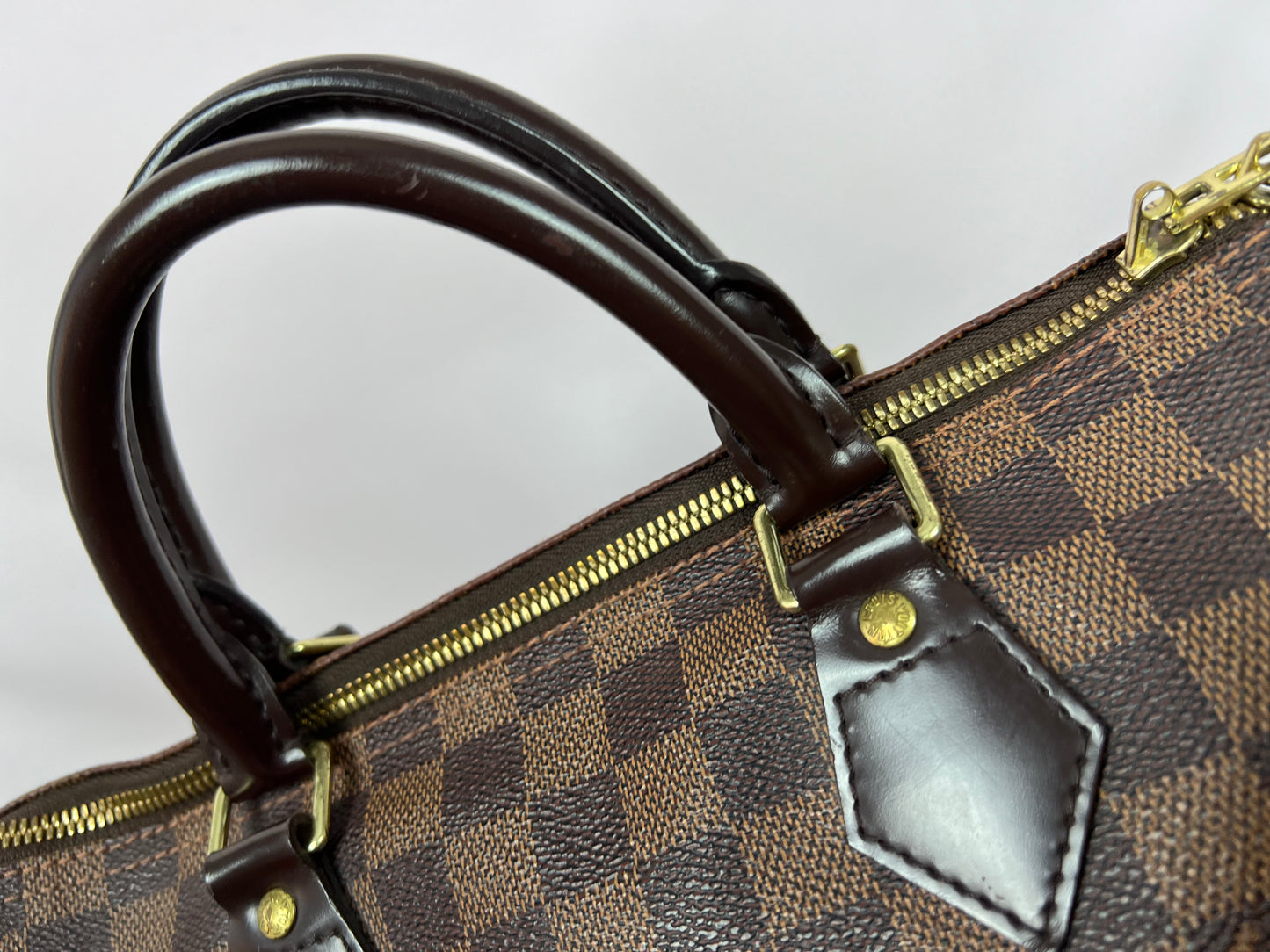 Louis Vuitton Tasche Speedy 30 Damier Ebene mit Schulterriemen