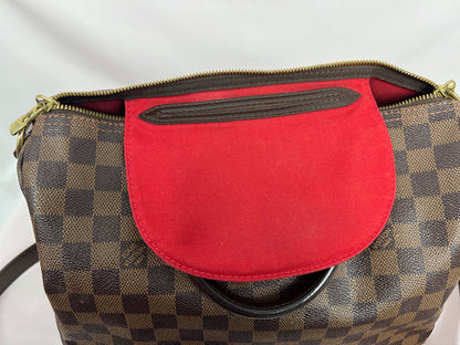 Louis Vuitton Tasche Speedy 30 Damier Ebene mit Schulterriemen